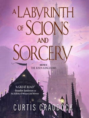 cover image of A Labyrinth of Scions and Sorcery